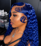 Blue Deep Wave bob