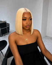 613 Blonde bob wig