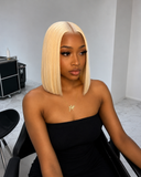613 Blonde bob wig
